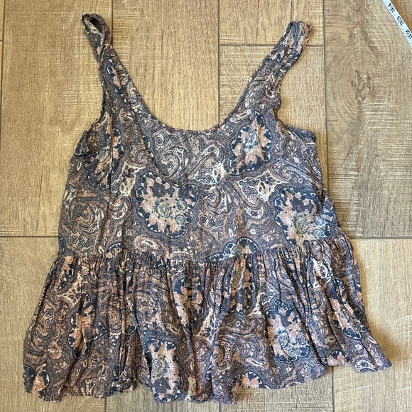 ANTHROPOLOGY (ecoté) - Chic Babydoll Tank - Picture 2 of 7